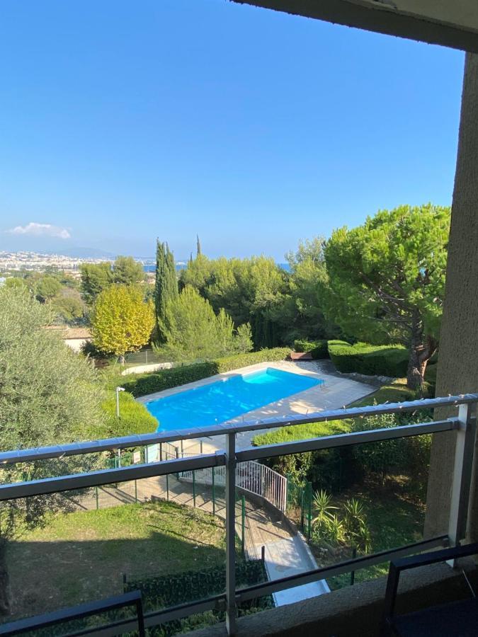 Appartement Cote D'Azur Plage - Piscine - Tennis วิลล์เนิฟ-ลูเบ ภายนอก รูปภาพ